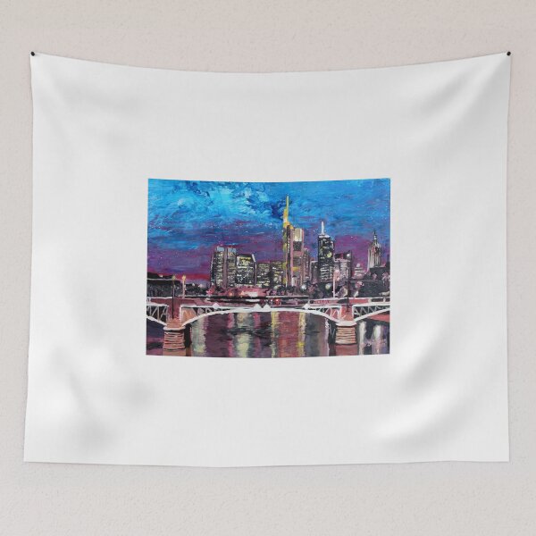 Item preview, Frankfurt Main Germany - Mainhattan Skyline designed and sold by artshop77.