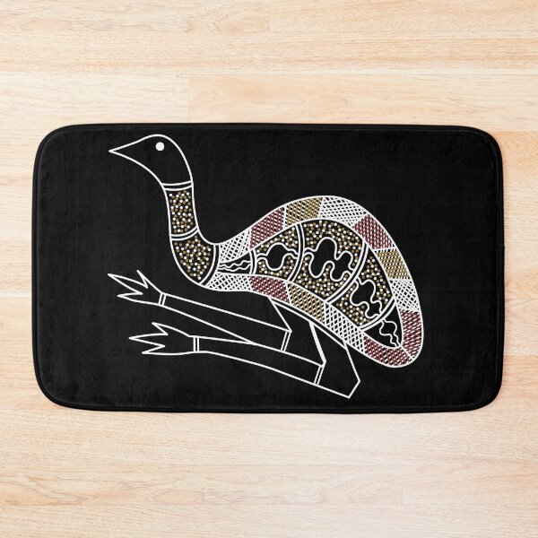 Item preview, Authentic Aboriginal Art - Emu designed and sold by HogarthArts.