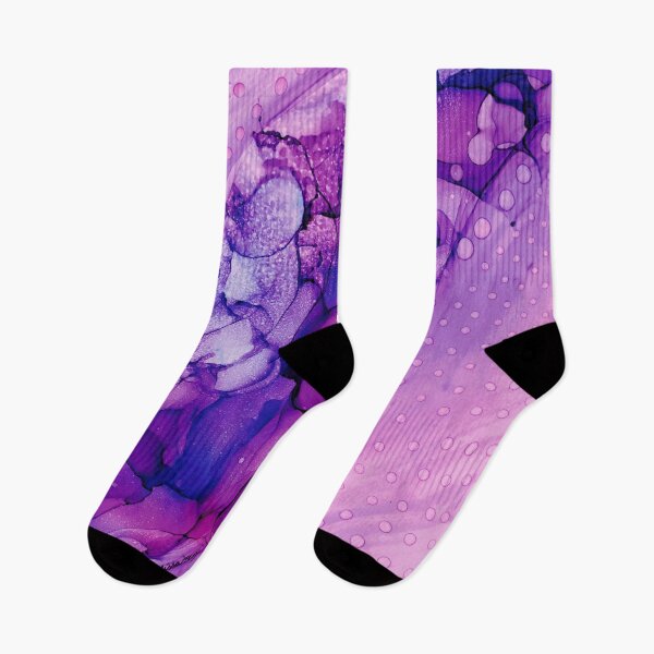 Item preview, Purpletopia: Original Abstract Alcohol Ink Painting designed and sold by herzart.