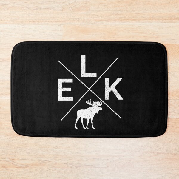 Item preview, Elk moose reindeer wildlife silhouette gift designed and sold by Weilichesmag.