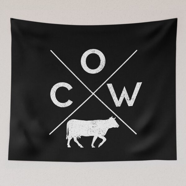 Item preview, COW cow cattle bull dairy cow calf farmer gift designed and sold by Weilichesmag.