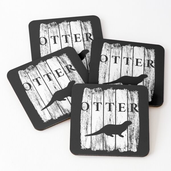 Item preview, Otter marten otter silhouette animal gift designed and sold by Weilichesmag.