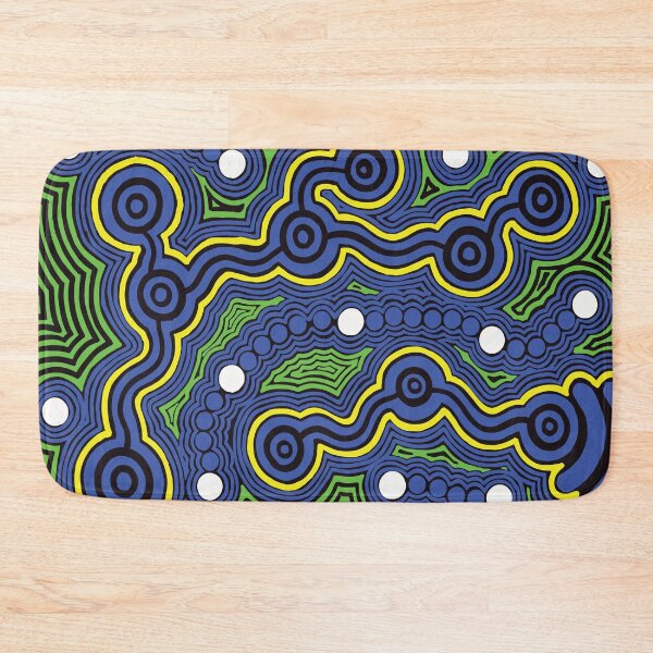 Item preview, Authentic Aboriginal Art - Meeting Places designed and sold by HogarthArts.