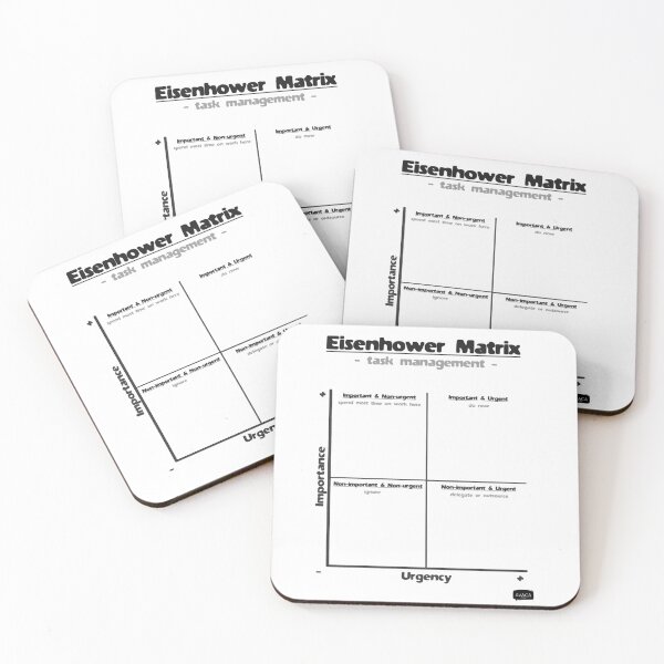 Item preview, Eisenhower Matrix designed and sold by Peter Hertzberg.