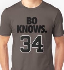 Bo Knows. 34 Unisex T-Shirt
