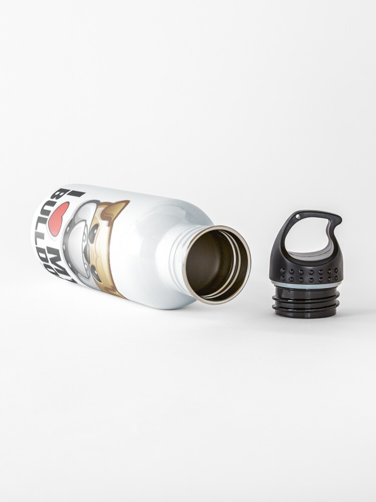 Alternate view of I Love My Bulldog Water Bottle