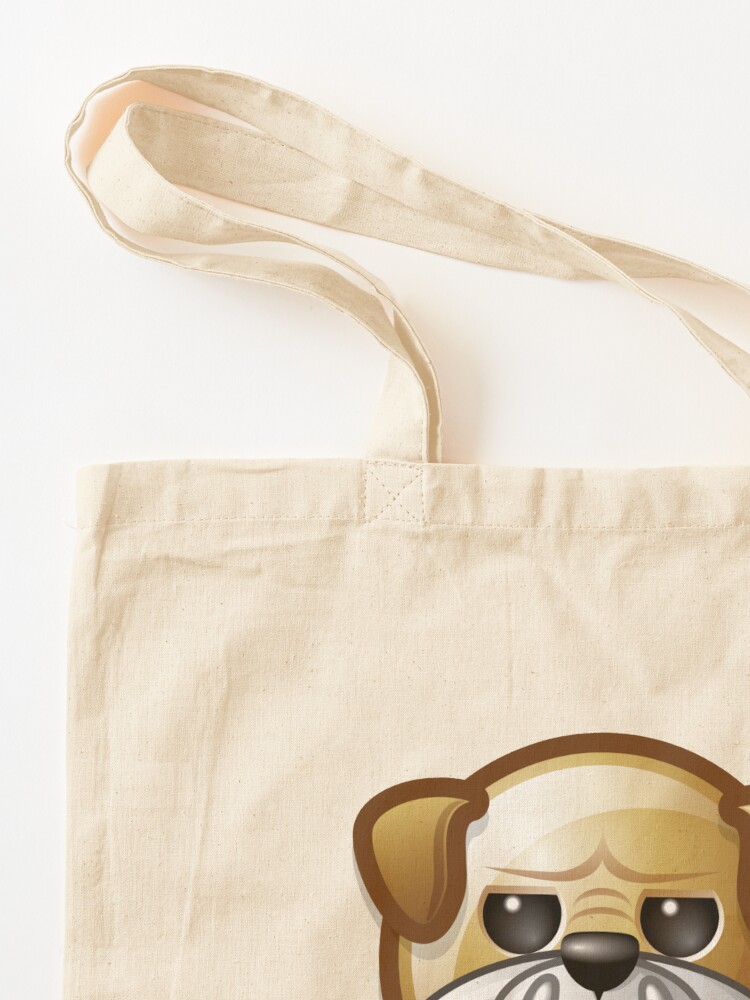 Alternate view of I Love My Bulldog Tote Bag