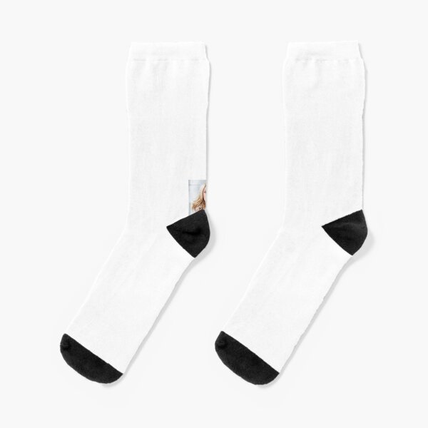 Creative portrait of Gillian Anderson Chaussettes