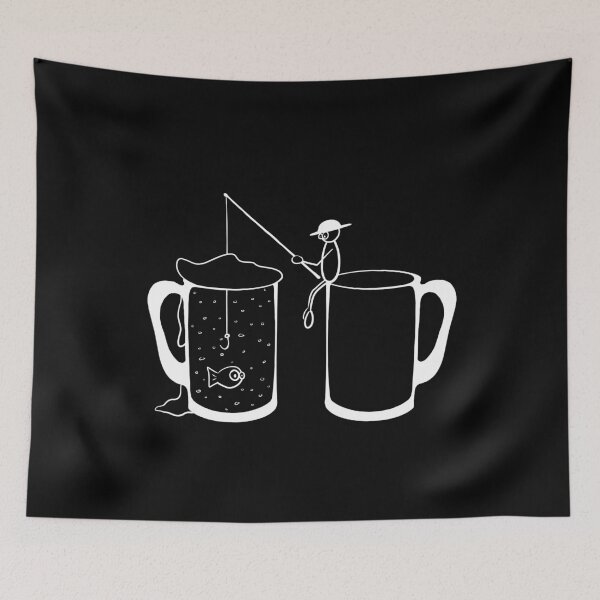 Item preview, Angler Fishing Fisherman Beer Mug Funny Gift designed and sold by Weilichesmag.