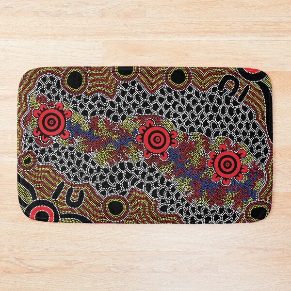 Item preview, Authentic Aboriginal Art - Gathering designed and sold by HogarthArts.
