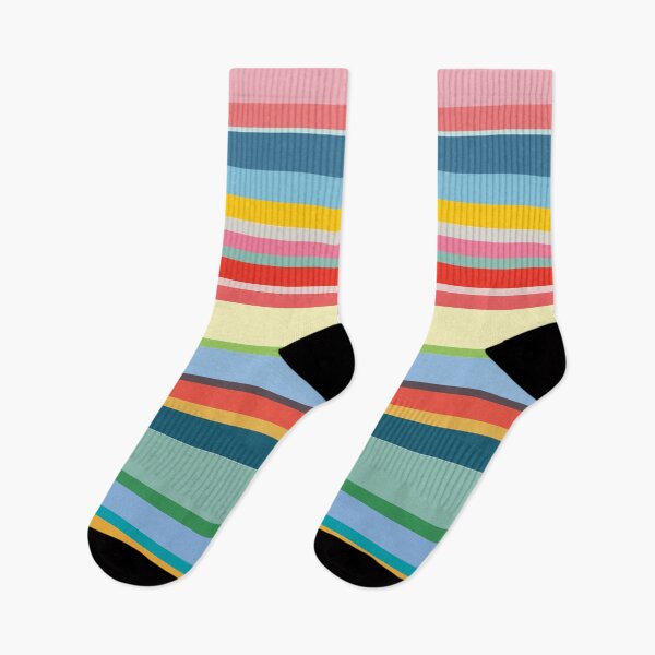 Item preview, Retro Vintage Color Stripes designed and sold by lucybrownlane.