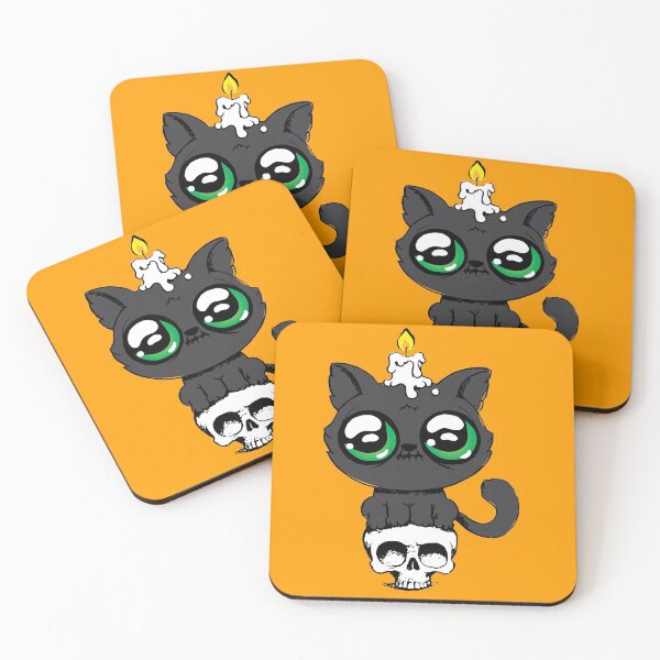 Item preview, Halloween Cat designed and sold by AmazingArtMandi.