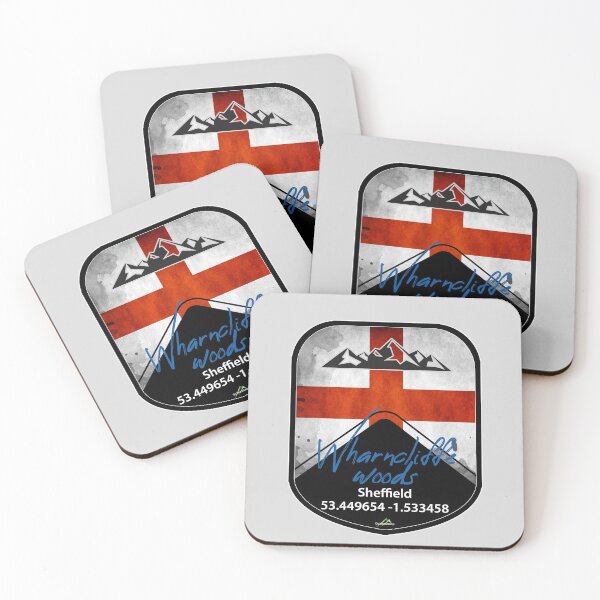 Item preview, Wharncliffe Woods Mountain Bike MTB Sticker T-Shirt 03 designed and sold by OuterShellUK.