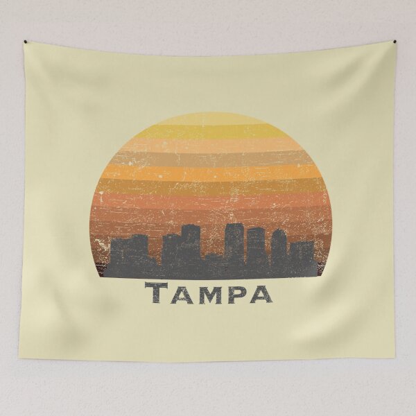Item preview, Tampa Skyline (distressed) designed and sold by Dan Brady.
