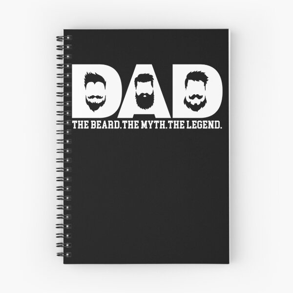 Item preview, Dad The Beard The Myth The Legend Bushy Beard Shirt Gear designed and sold by DynamicDesign.