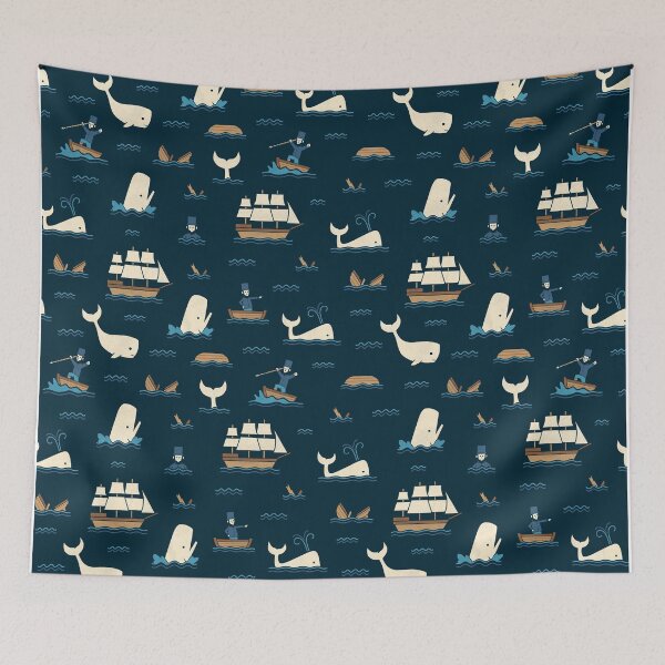 Item preview, The White Whale  designed and sold by HandsOffMyDinosaur.