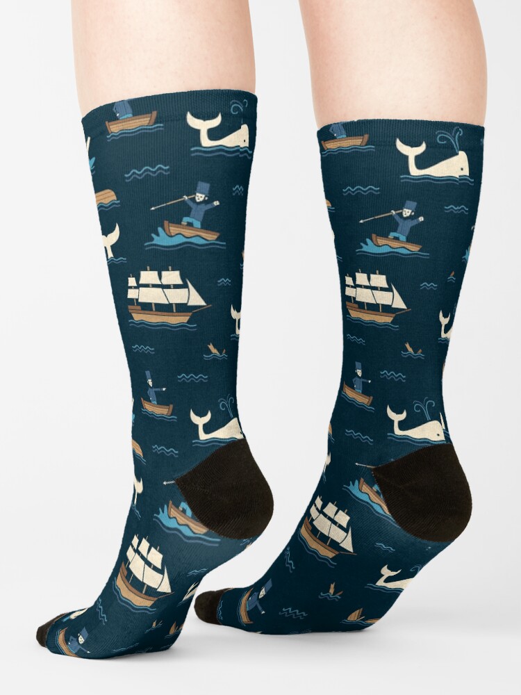 Alternate view of The White Whale Socks