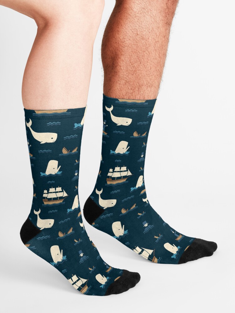 Alternate view of The White Whale Socks
