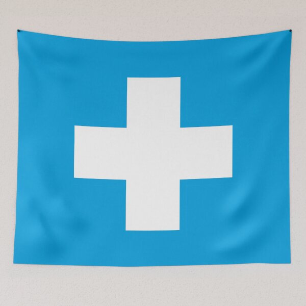 Item preview, Greek cross Flag designed and sold by Lefteris Betsis.
