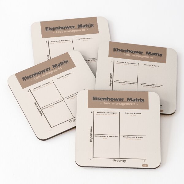 Item preview, Eisenhower Matrix - Nature designed and sold by Peter Hertzberg.