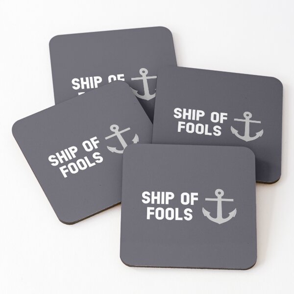 Item preview, Ship of Fools, white silver designed and sold by perezzzoso.