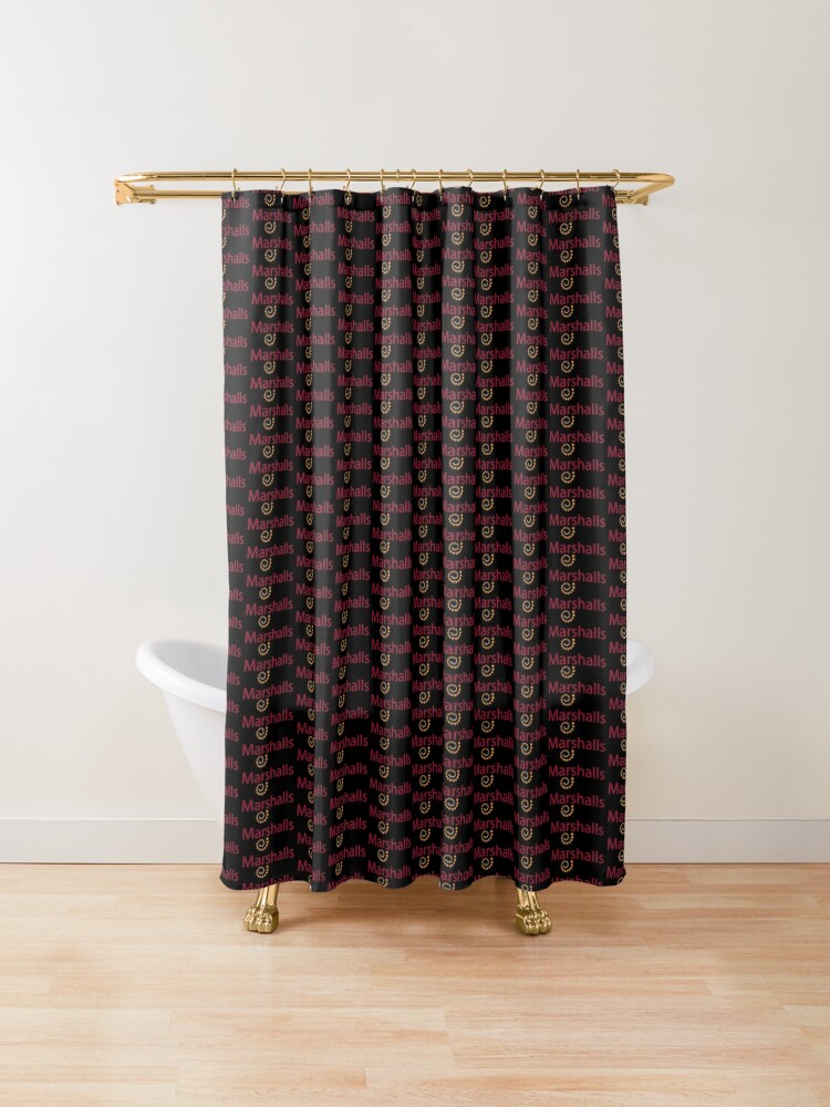 marshalls shower curtains