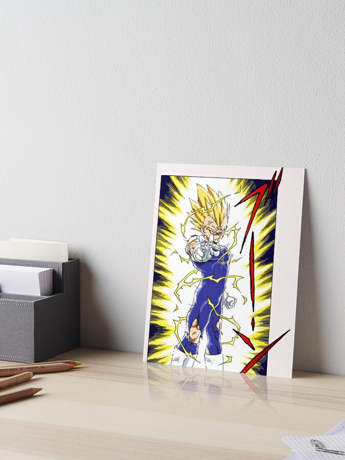 Vegeta SSJ2  Art Board Print for Sale by Anime-Styles