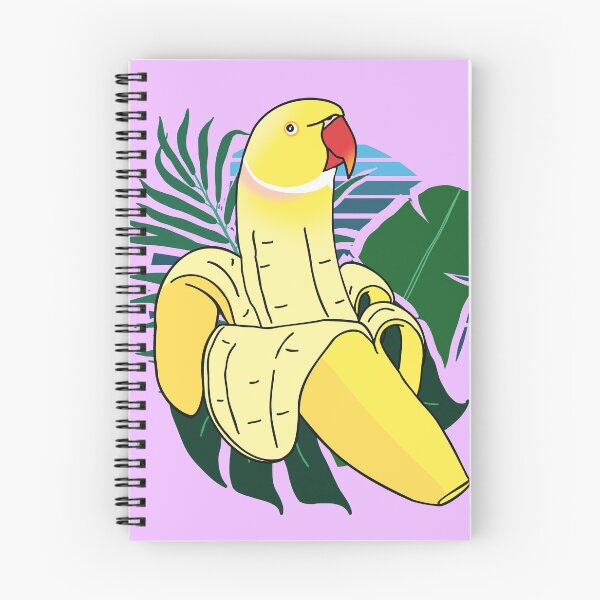 Item preview,  Banana Indian Ringneck -  forest background designed and sold by FandomizedRose.
