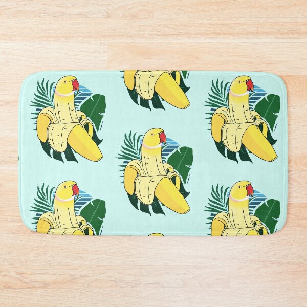 Item preview,  Banana Indian Ringneck -  forest background designed and sold by FandomizedRose.