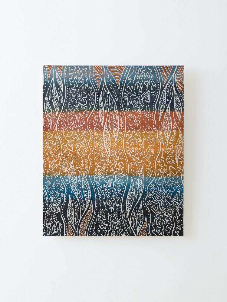 Alternate view of Rainforest Meets The Reef Mounted Print