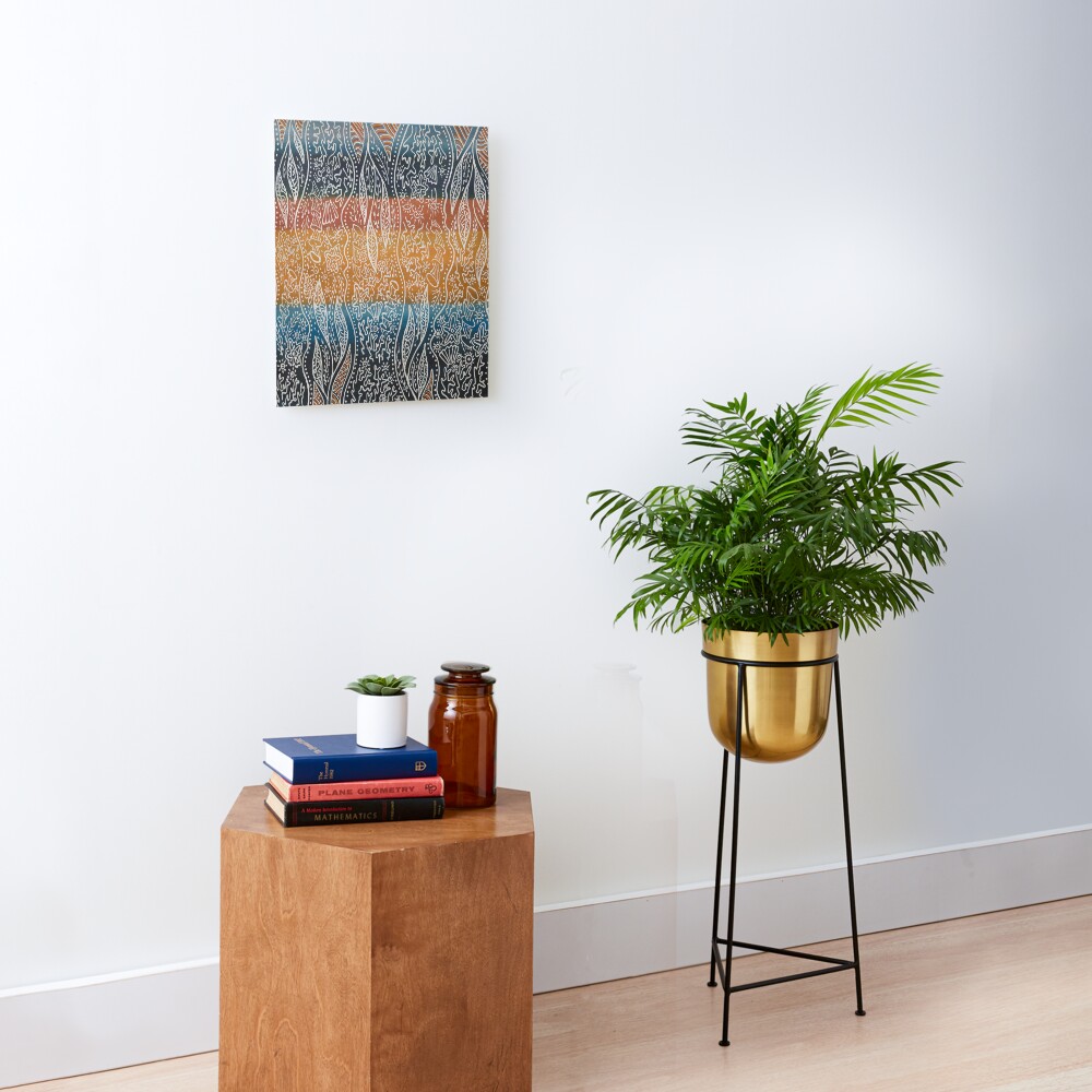 Rainforest Meets The Reef Mounted Print