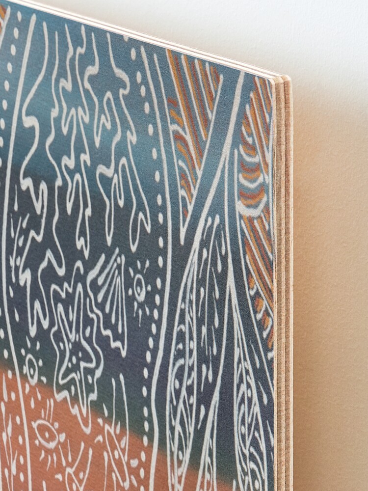 Alternate view of Rainforest Meets The Reef Mounted Print