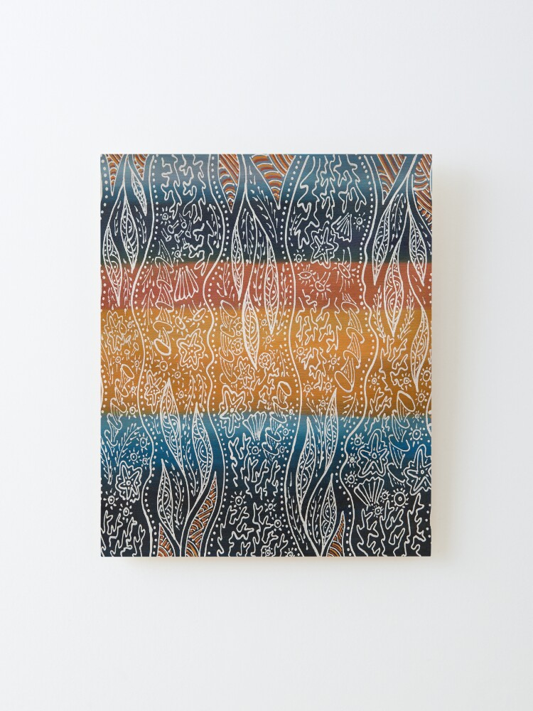 Alternate view of Rainforest Meets The Reef Mounted Print