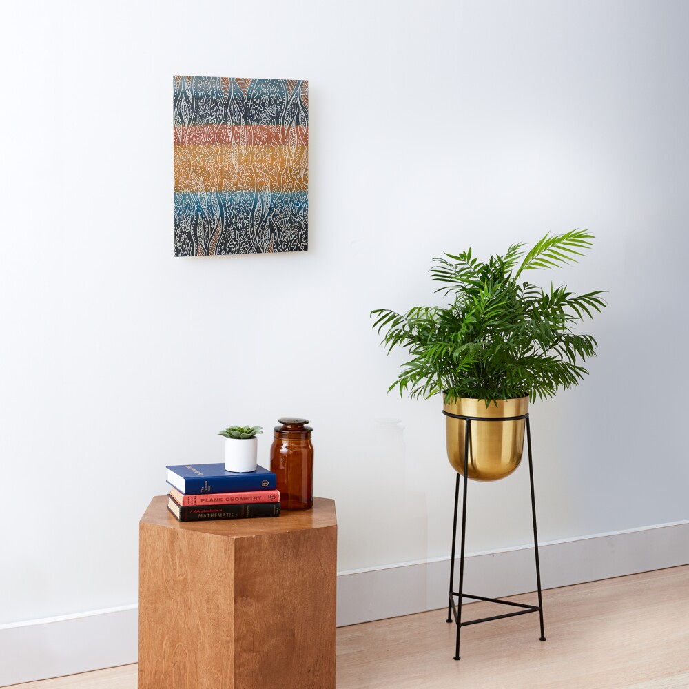 Rainforest Meets The Reef Mounted Print