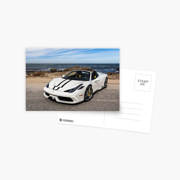 Postkarten Ferrari Redbubble