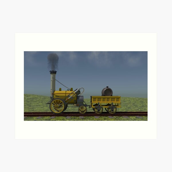 Steam Locomotive Landscape Gifts Merchandise Redbubble - steam train roblox