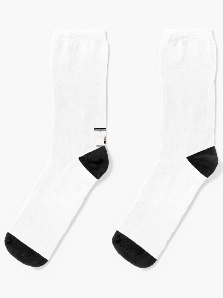 chuck norris socks