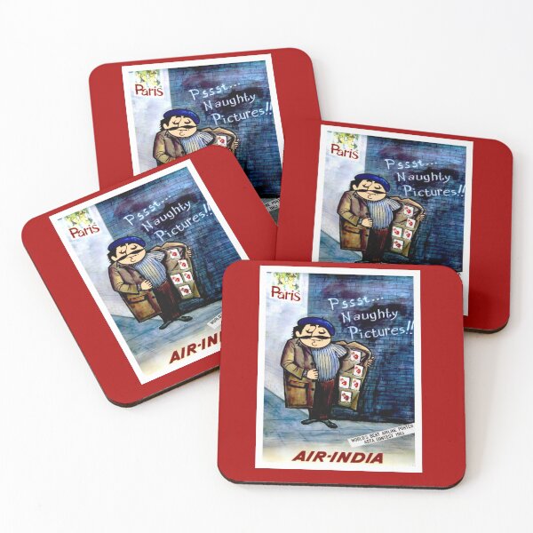 Item preview, AIR INDIA: Vintage Air Travel Advertising Print designed and sold by posterbobs.