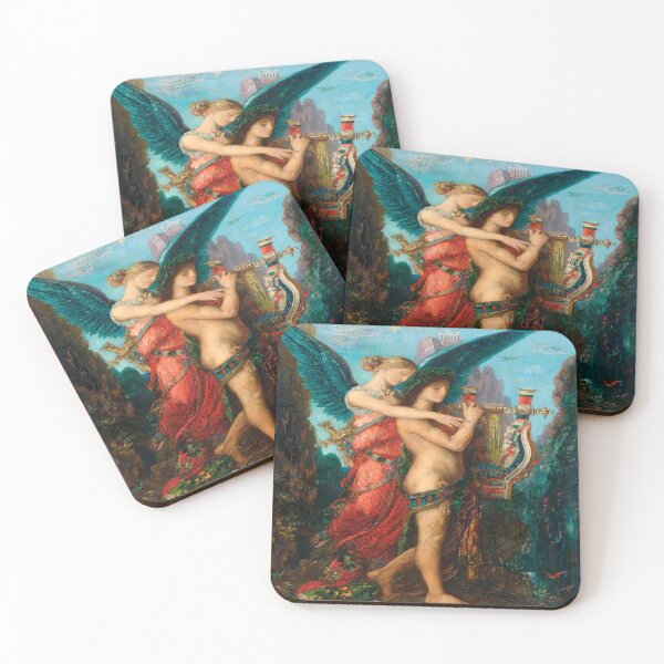 Item preview, Hesiod and the Muse-Gustave Moreau designed and sold by LexBauer.