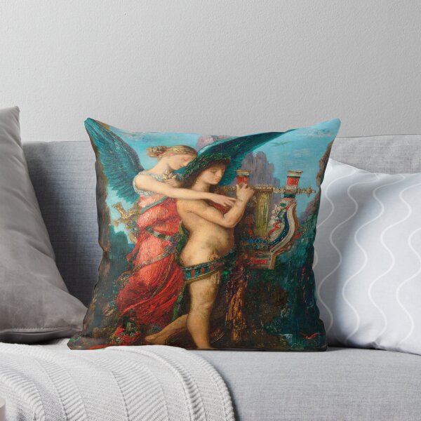 Item preview, Hesiod and the Muse-Gustave Moreau designed and sold by LexBauer.