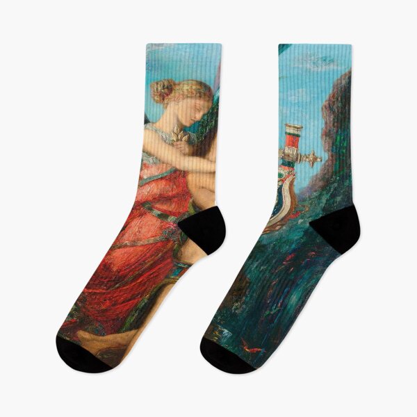 Item preview, Hesiod and the Muse-Gustave Moreau designed and sold by LexBauer.