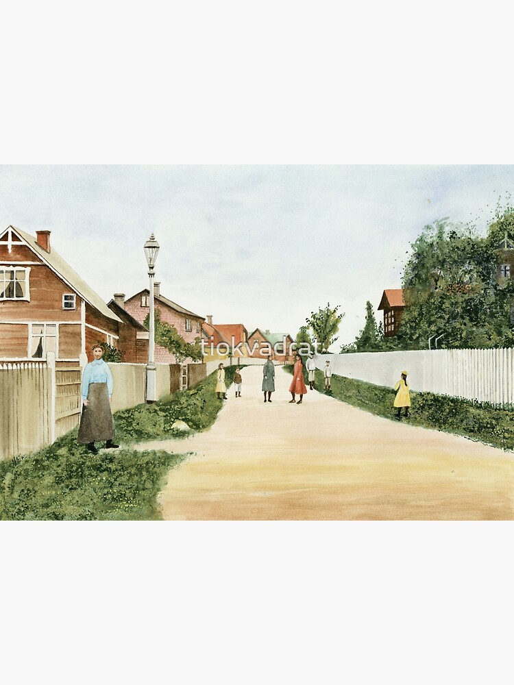 Eriksvägen, Duvbo, Sundbyberg, Sweden, circa 1904 by tiokvadrat