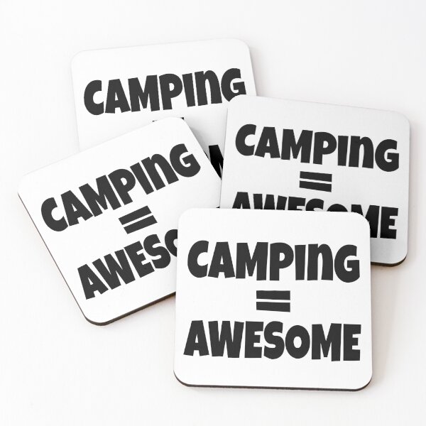Item preview, Camping = Awesome designed and sold by SassyClassyMe.