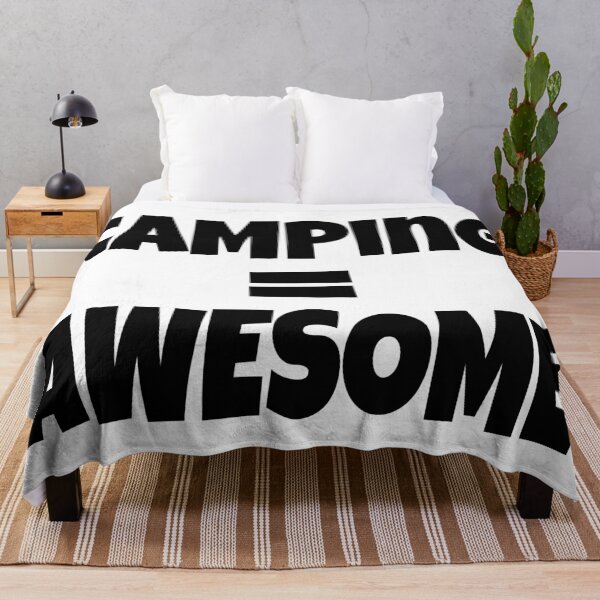 Item preview, Camping = Awesome designed and sold by SassyClassyMe.