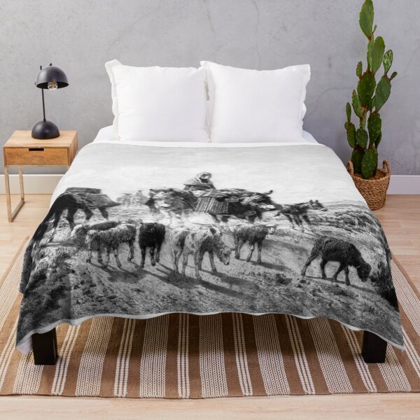 Item preview, Going to Market Mexico - Peter Moran - 1890 designed and sold by CrankyOldDude.
