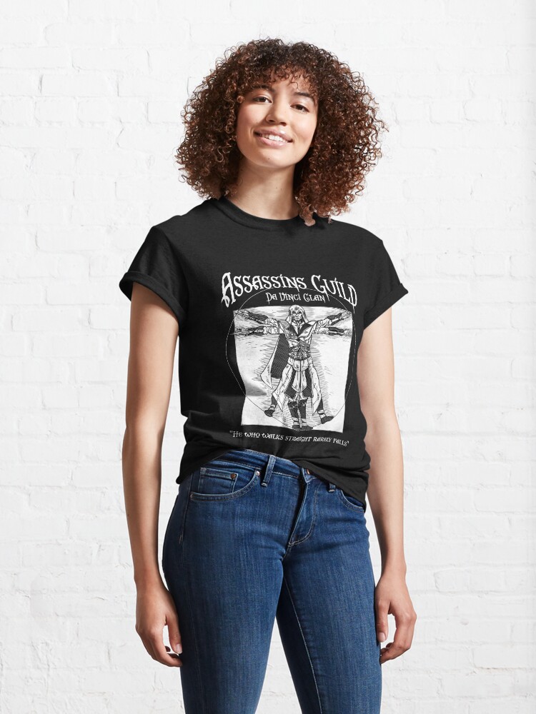 Alternate view of Assassins Guild - Da Vinci Clan Classic T-Shirt