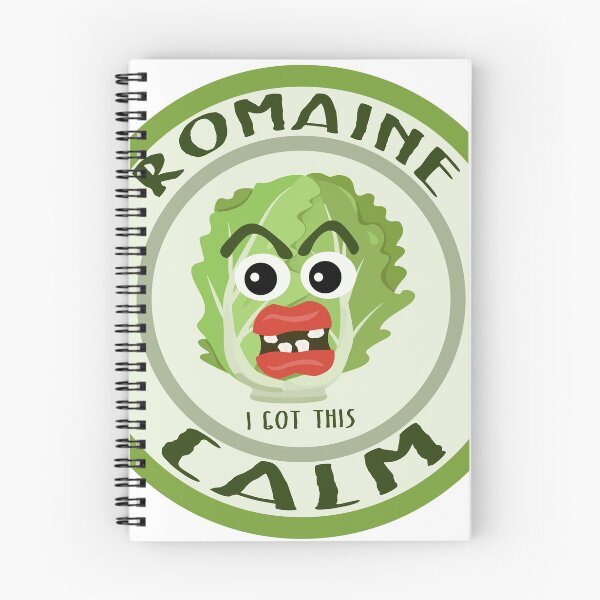 Item preview, Funny Vegetable Pun - Romaine Calm designed and sold by MclaughlinGifts.