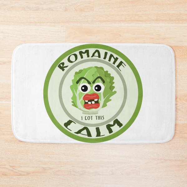 Item preview, Funny Vegetable Pun - Romaine Calm designed and sold by MclaughlinGifts.