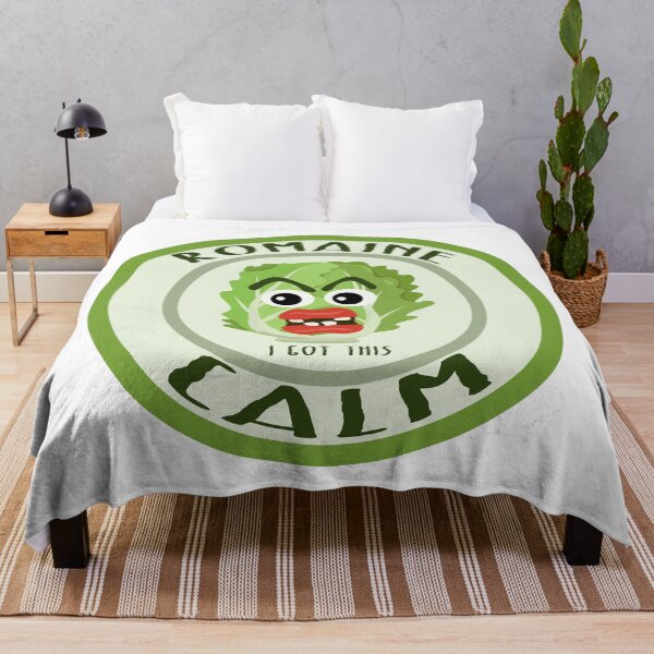 Item preview, Funny Vegetable Pun - Romaine Calm designed and sold by MclaughlinGifts.