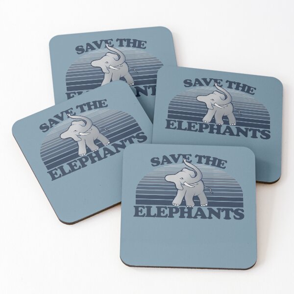Item preview, Save the elephants designed and sold by FrictionMaxxing.